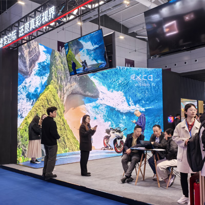 EXCO VISION Shines at ISLE : Unfolding a New Chapter in the Display Industry with Innovative Technology